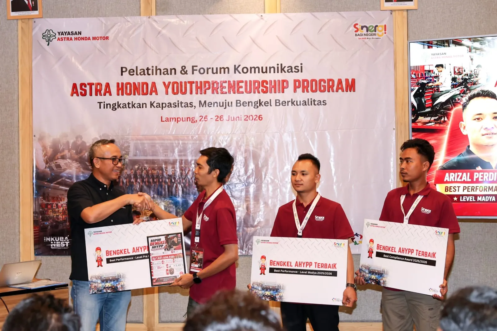 Terus Bertumbuh, Bengkel Binaan Yayasan AHM Jadi Penopang Ekonomi  Daerah