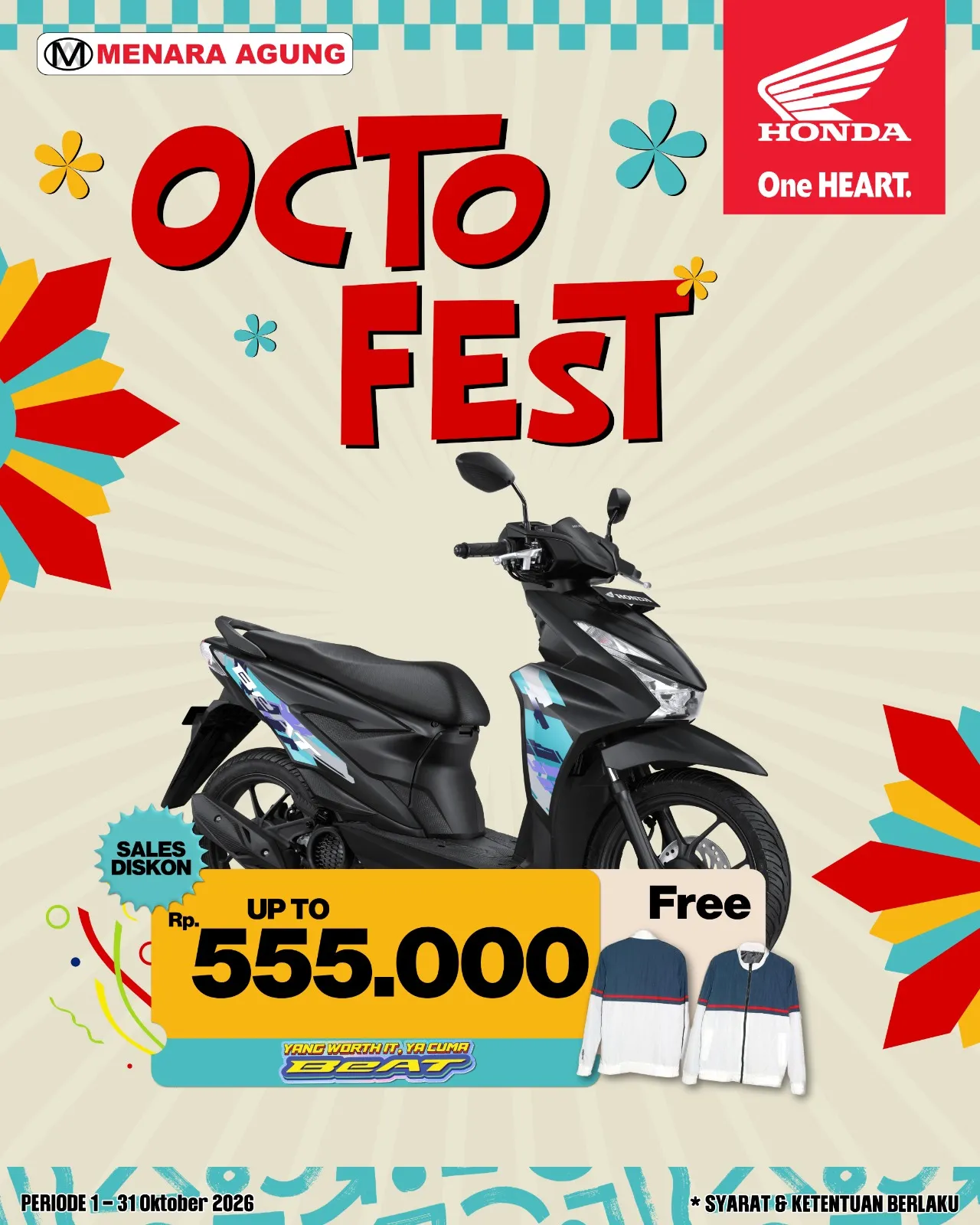 BeAT Sporty Deluxe Series