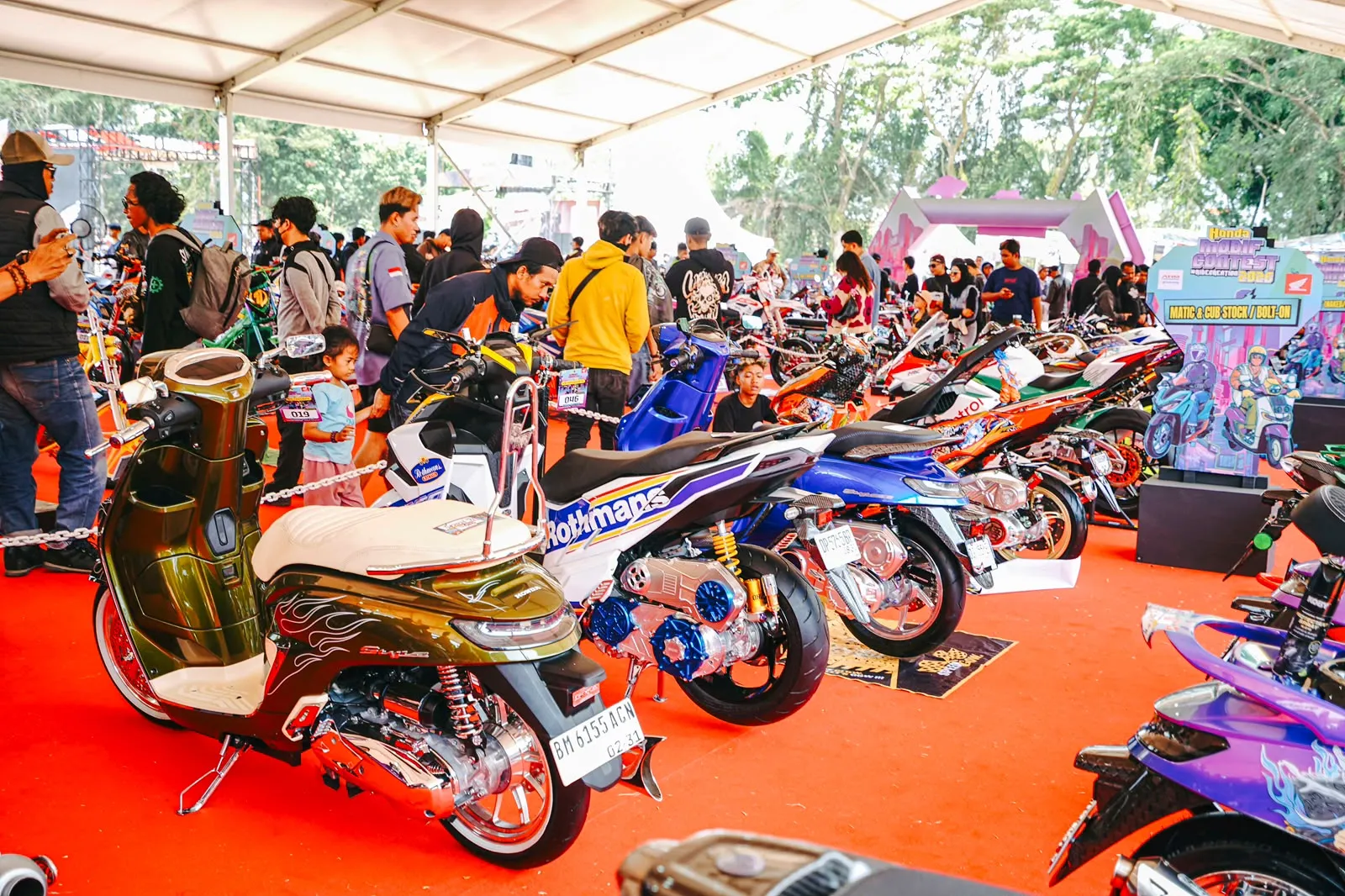 Puluhan Ribu Bikers Antusias Menyaksikan Karya Modifikasi di Final Battle HMC 2026